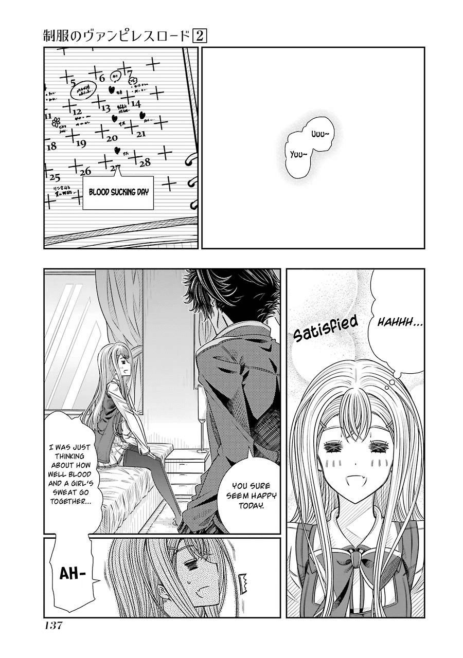 Seifuku no Vampireslod Chapter 13 page 11 - Chapter 13: Secret of the Diary Lord