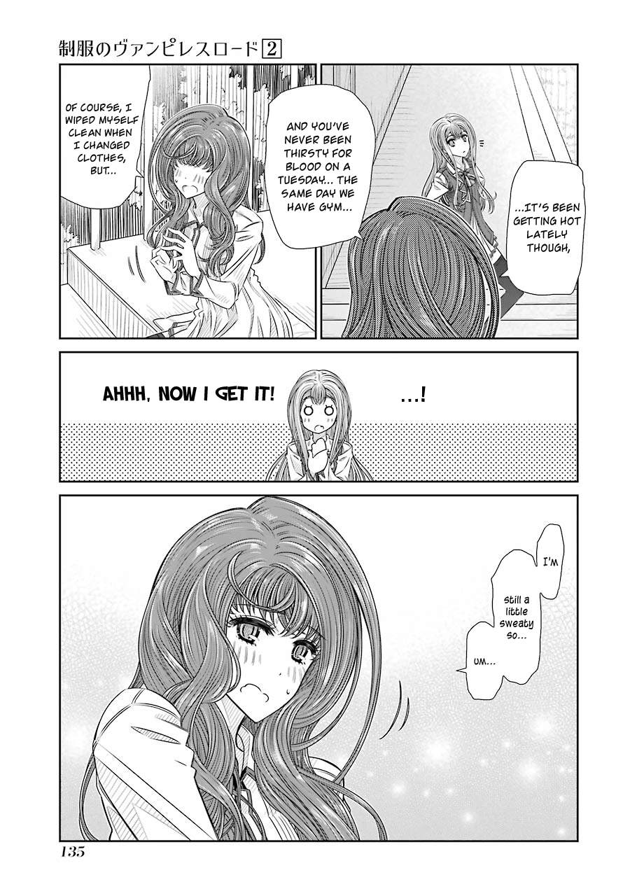 Seifuku no Vampireslod Chapter 13 page 9 - Chapter 13: Secret of the Diary Lord
