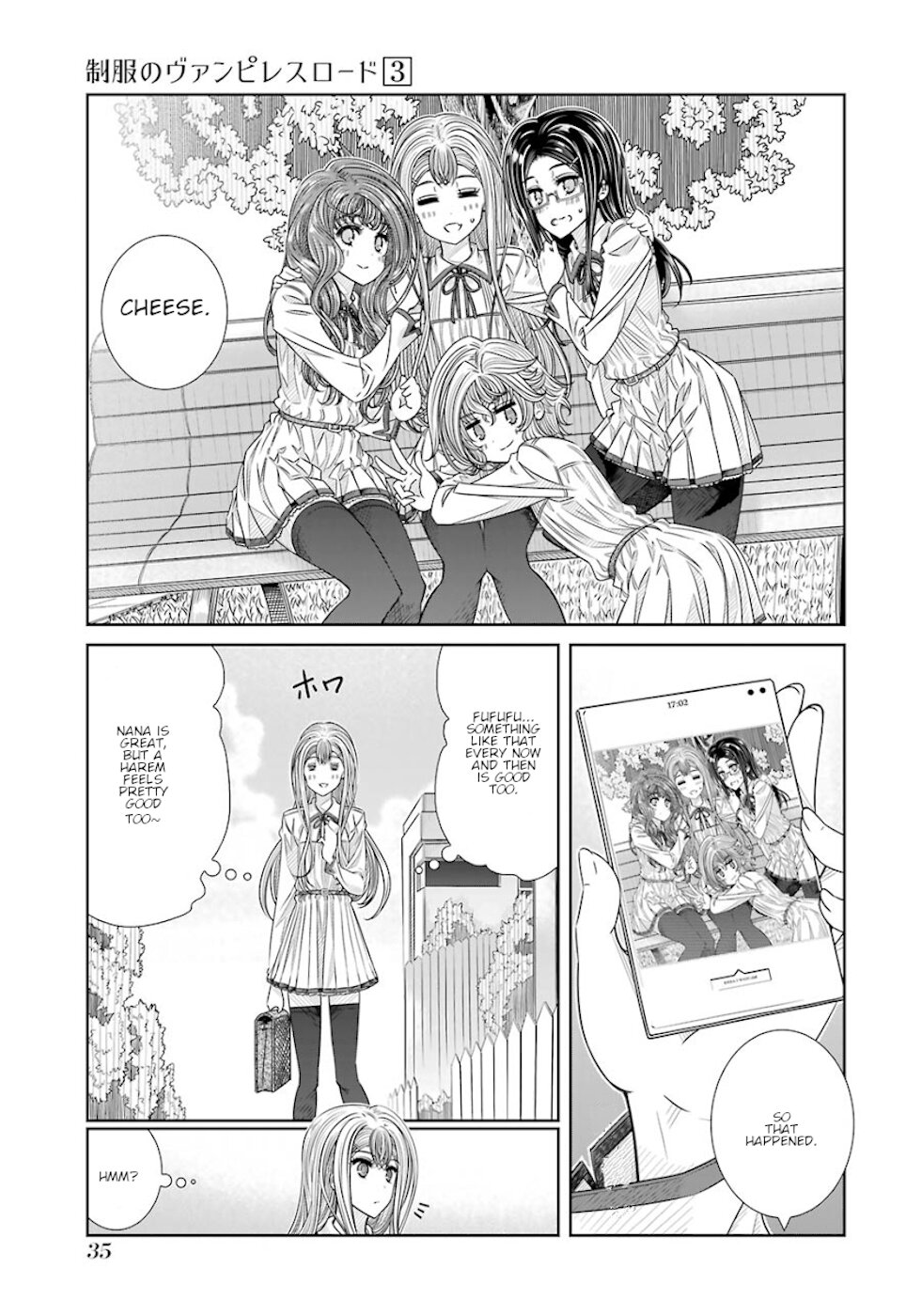 Seifuku no Vampireslod Chapter 18 page 15 - Chapter 18: Embarrassment Of The Harem Lord