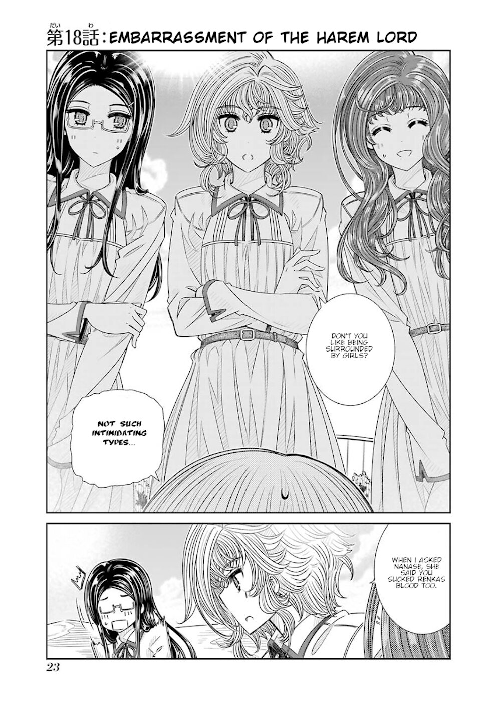 Seifuku no Vampireslod Chapter 18 page 3 - Chapter 18: Embarrassment Of The Harem Lord