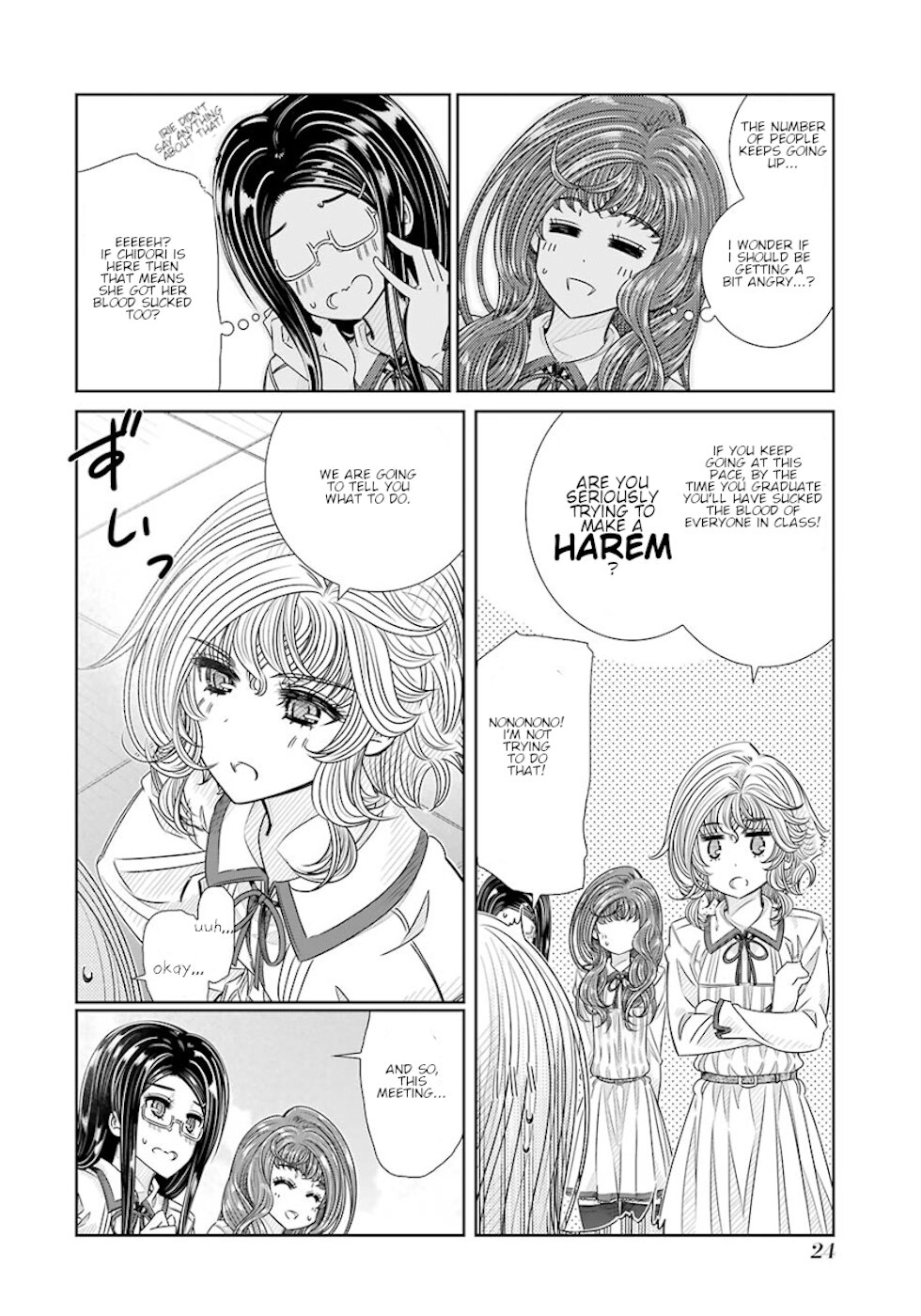Seifuku no Vampireslod Chapter 18 page 4 - Chapter 18: Embarrassment Of The Harem Lord
