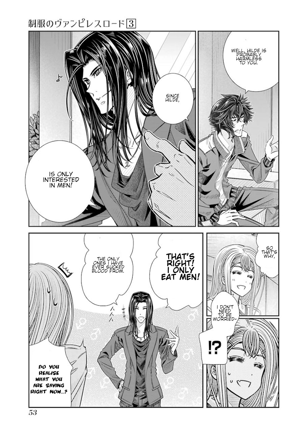 Seifuku no Vampireslod Chapter 19 page 11 - Chapter 19: Assembly Of The Sibling Lords