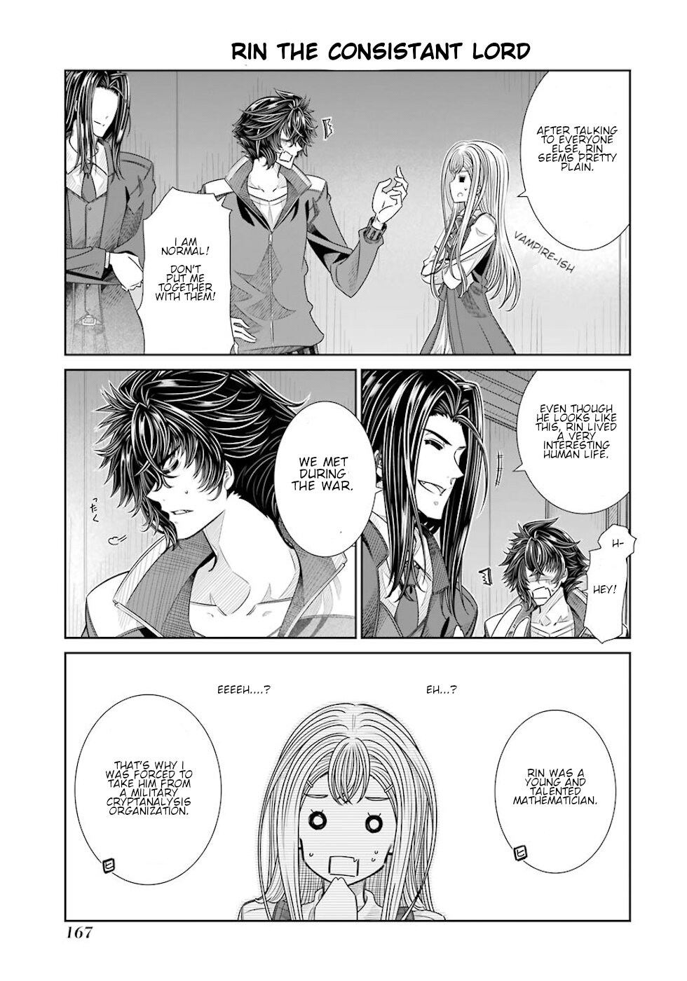 Seifuku no Vampireslod Chapter 25 page 13 - Chapter 25: Selfishness Of The Senior Lords