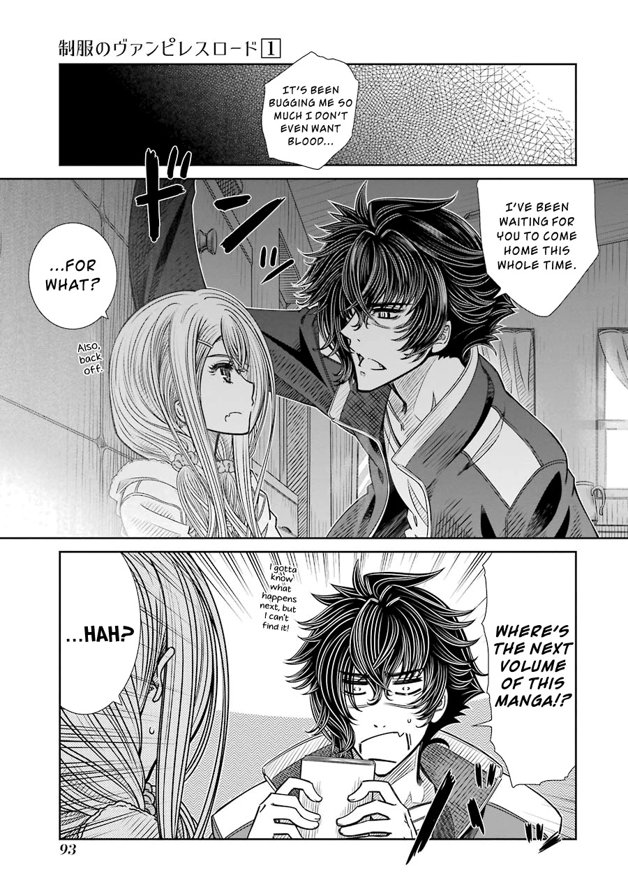 Seifuku no Vampireslod Chapter 3 page 15 - Chapter 3: Servant of the Daily Lord