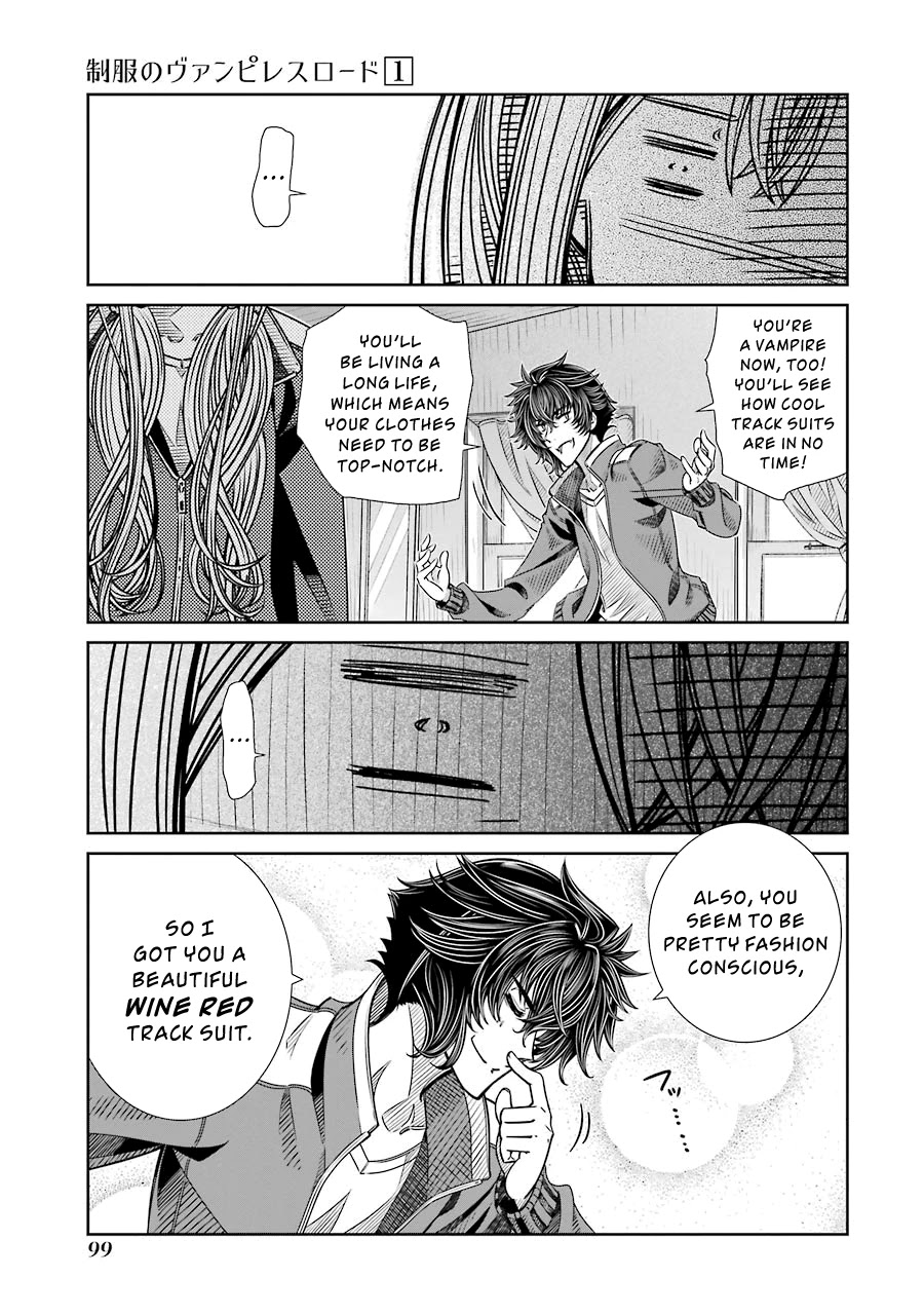 Seifuku no Vampireslod Chapter 3 page 21 - Chapter 3: Servant of the Daily Lord