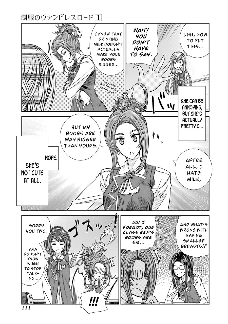 Seifuku no Vampireslod Chapter 4 page 9 - Chapter 4: Flower Garden of the School Lord