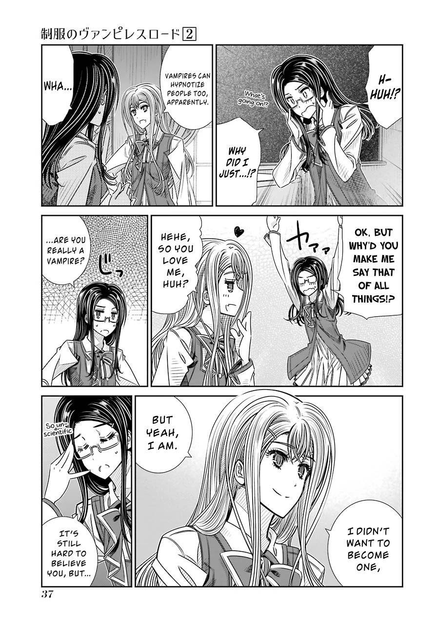 Seifuku no Vampireslod Chapter 7 page 13 - Chapter 7: Violation of the Rule Lord