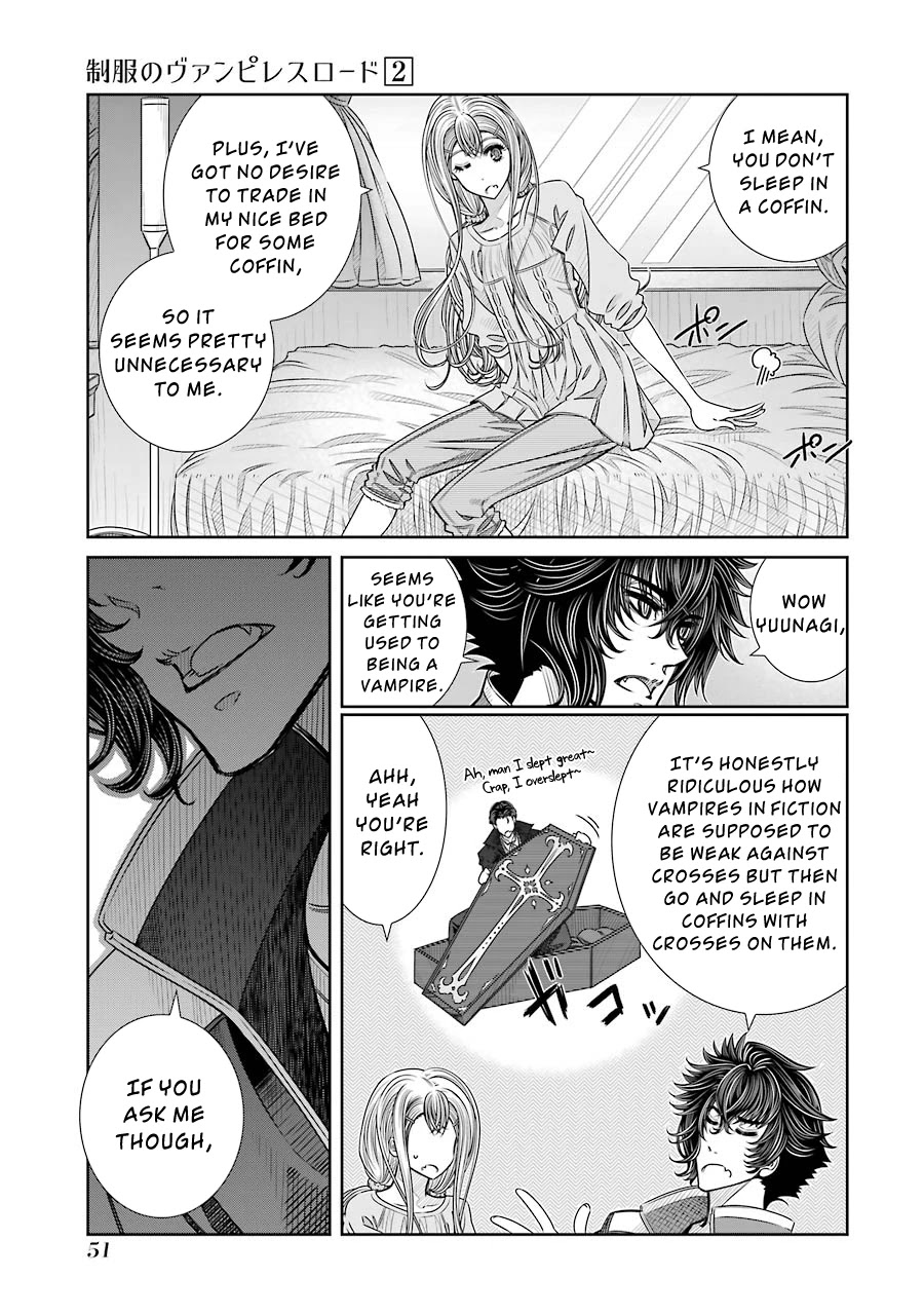 Seifuku no Vampireslod Chapter 8 page 5 - Chapter 8: Truth of the Sleeping Lord