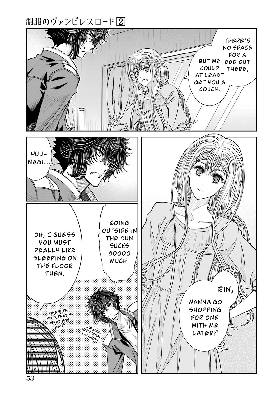 Seifuku no Vampireslod Chapter 8 page 7 - Chapter 8: Truth of the Sleeping Lord