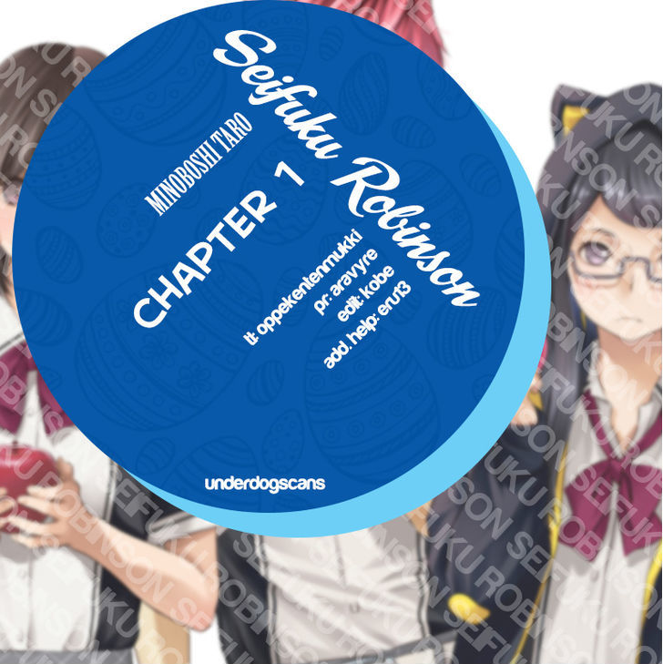 Seifuku Robinson Chapter 1 page 1 - Chapter 1 : Expedition Group