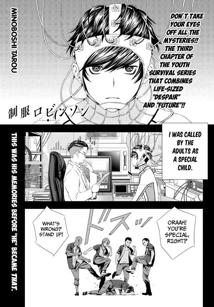 Seifuku Robinson Chapter 3 page 3 - Chapter 3 : Zerohara
