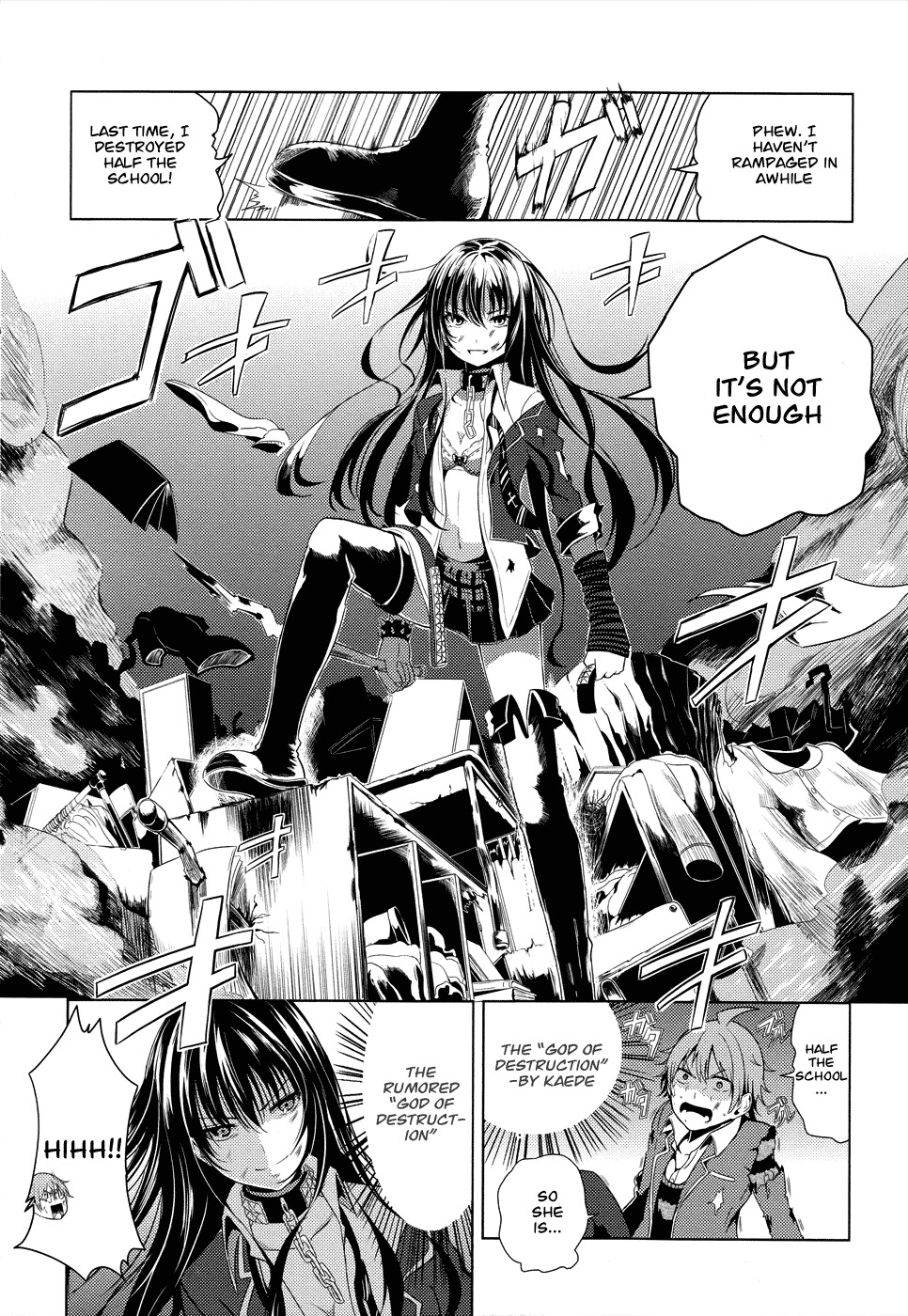 Seifuku! Chapter 2 page 27 - Chapter 2: The Rumored God of Destruction