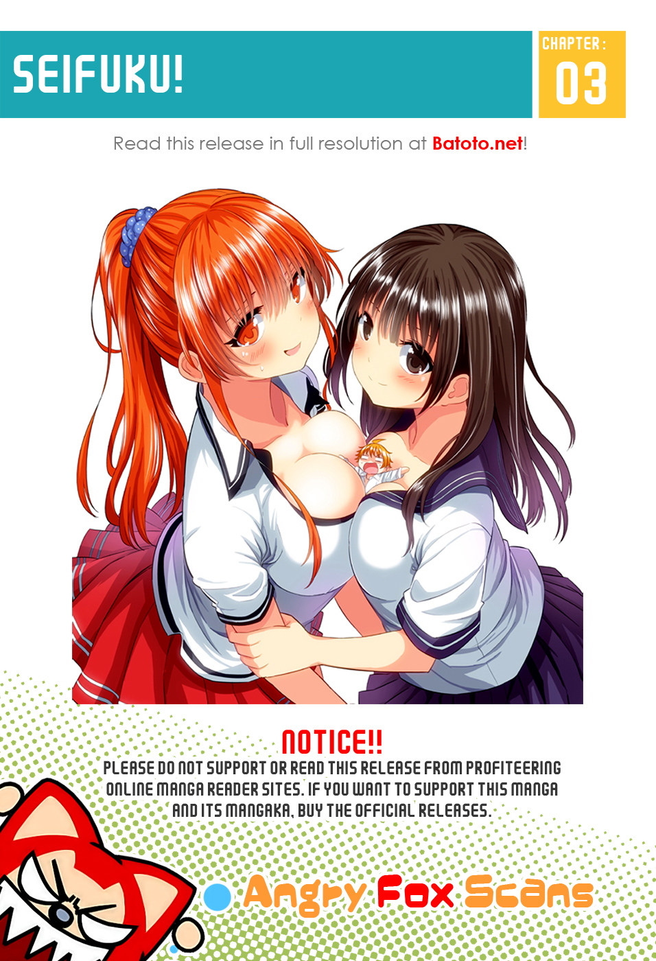 Seifuku! Chapter 3 page 1 - Chapter 3: Melancholy of a Princess