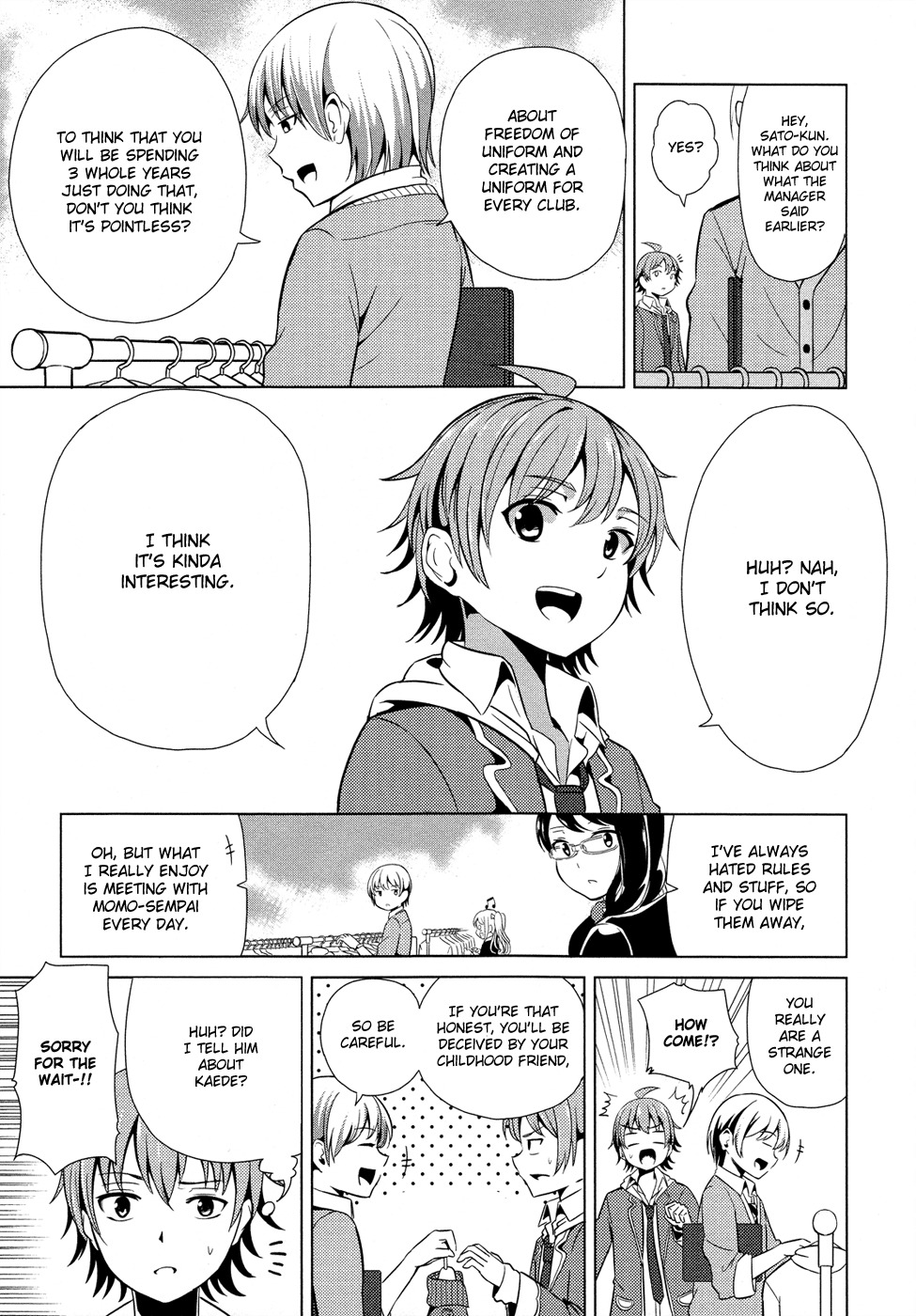 Seifuku! Chapter 3 page 12 - Chapter 3: Melancholy of a Princess