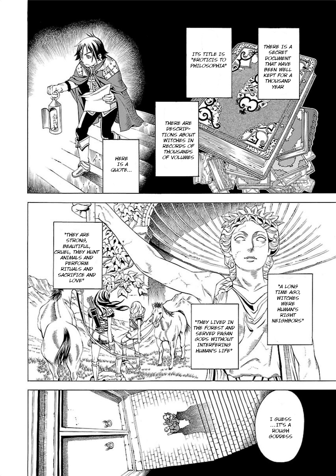 Seigai no Majo Chapter 1 page 17 - Chapter 1: You Should Not Wake A Witch Up