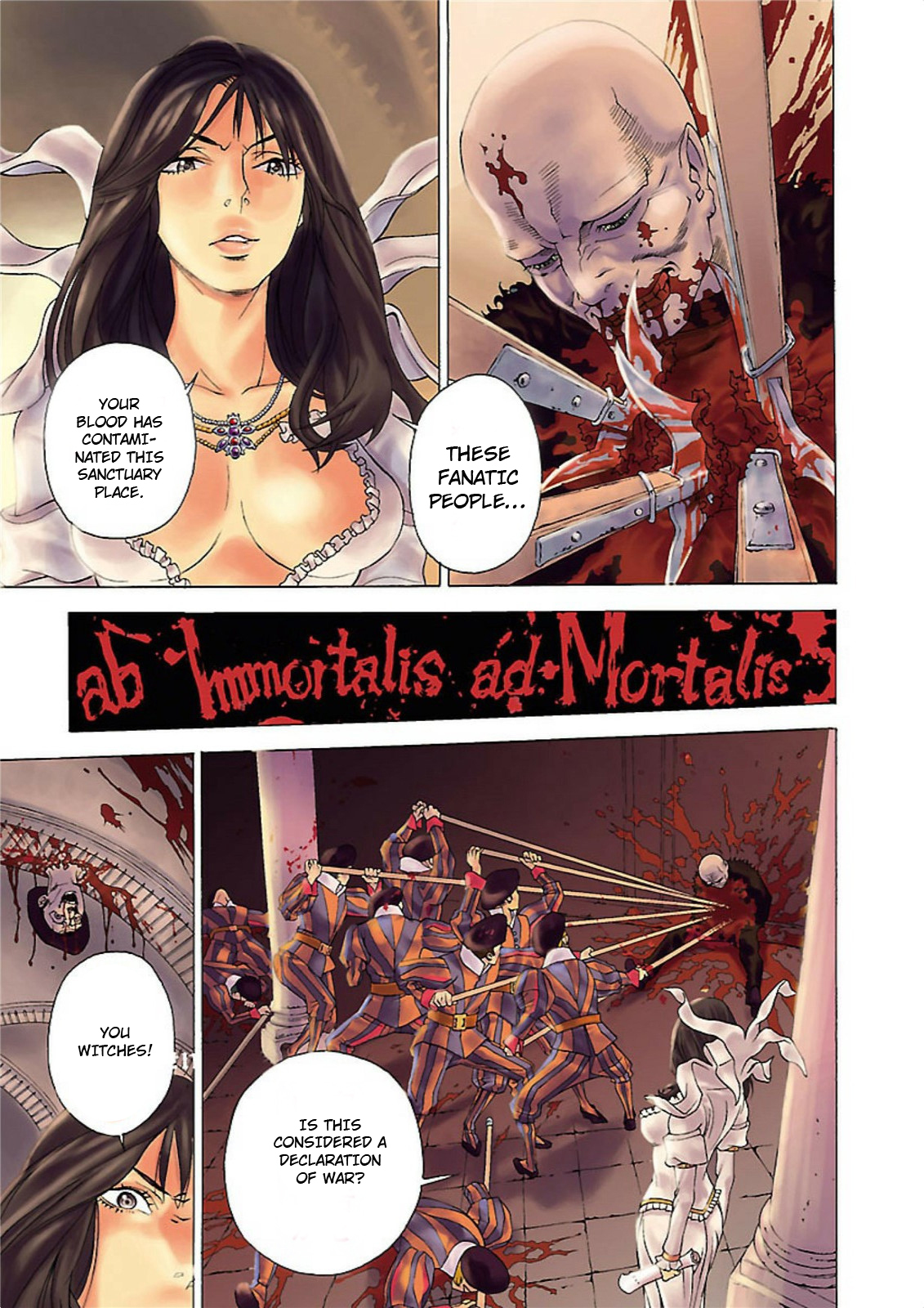 Seigai no Majo Chapter 1 page 4 - Chapter 1: You Should Not Wake A Witch Up