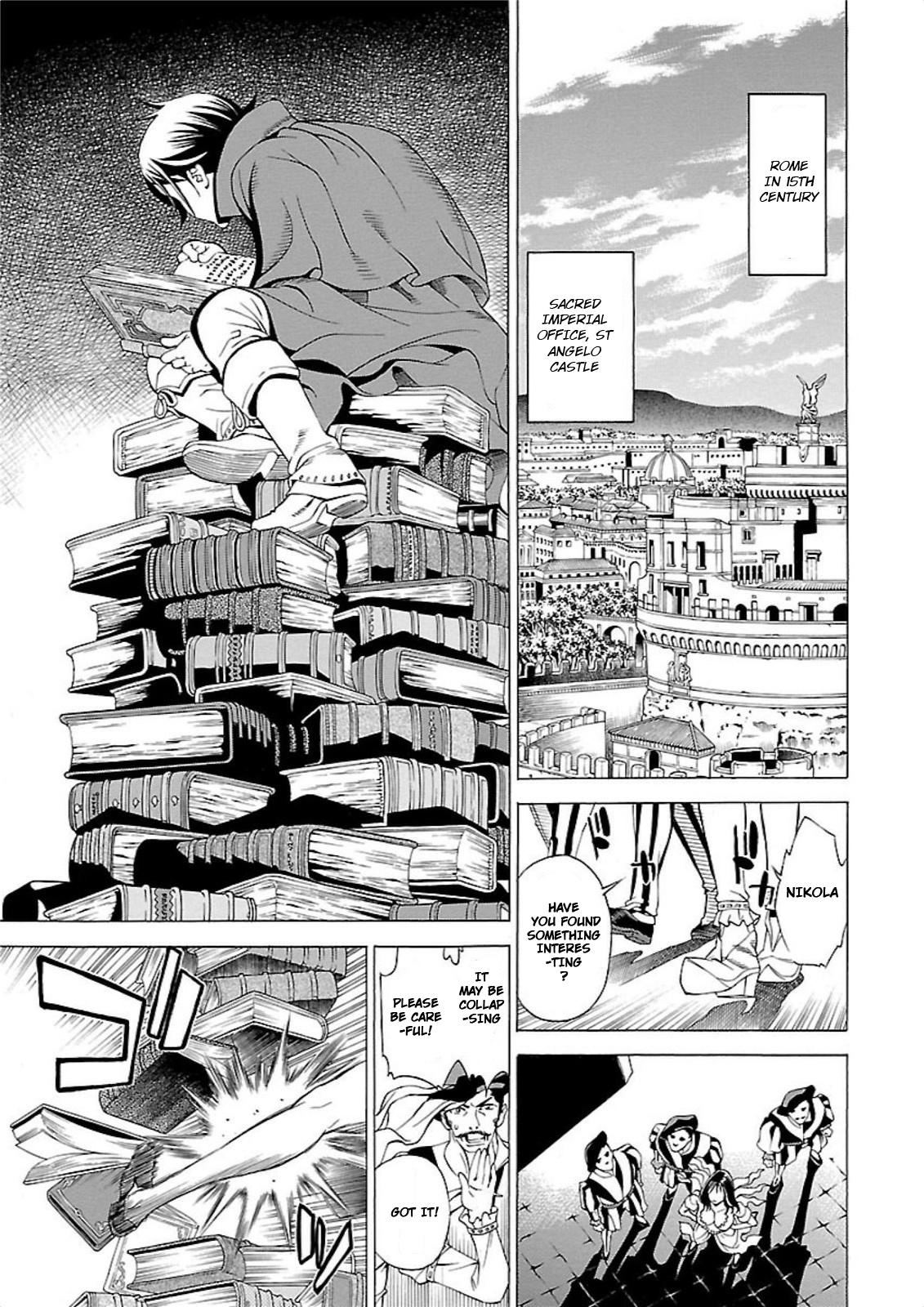 Seigai no Majo Chapter 1 page 8 - Chapter 1: You Should Not Wake A Witch Up