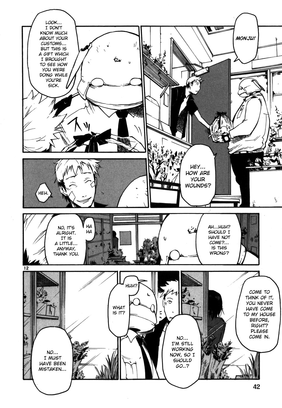 Seigi Keikan Monju Chapter 10 page 12 - Chapter 10: Broken Monju