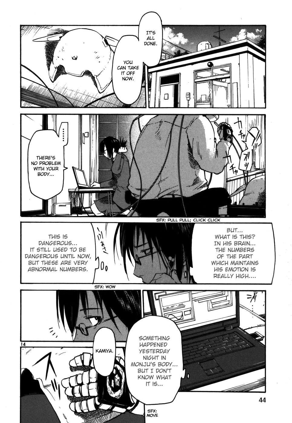 Seigi Keikan Monju Chapter 10 page 14 - Chapter 10: Broken Monju