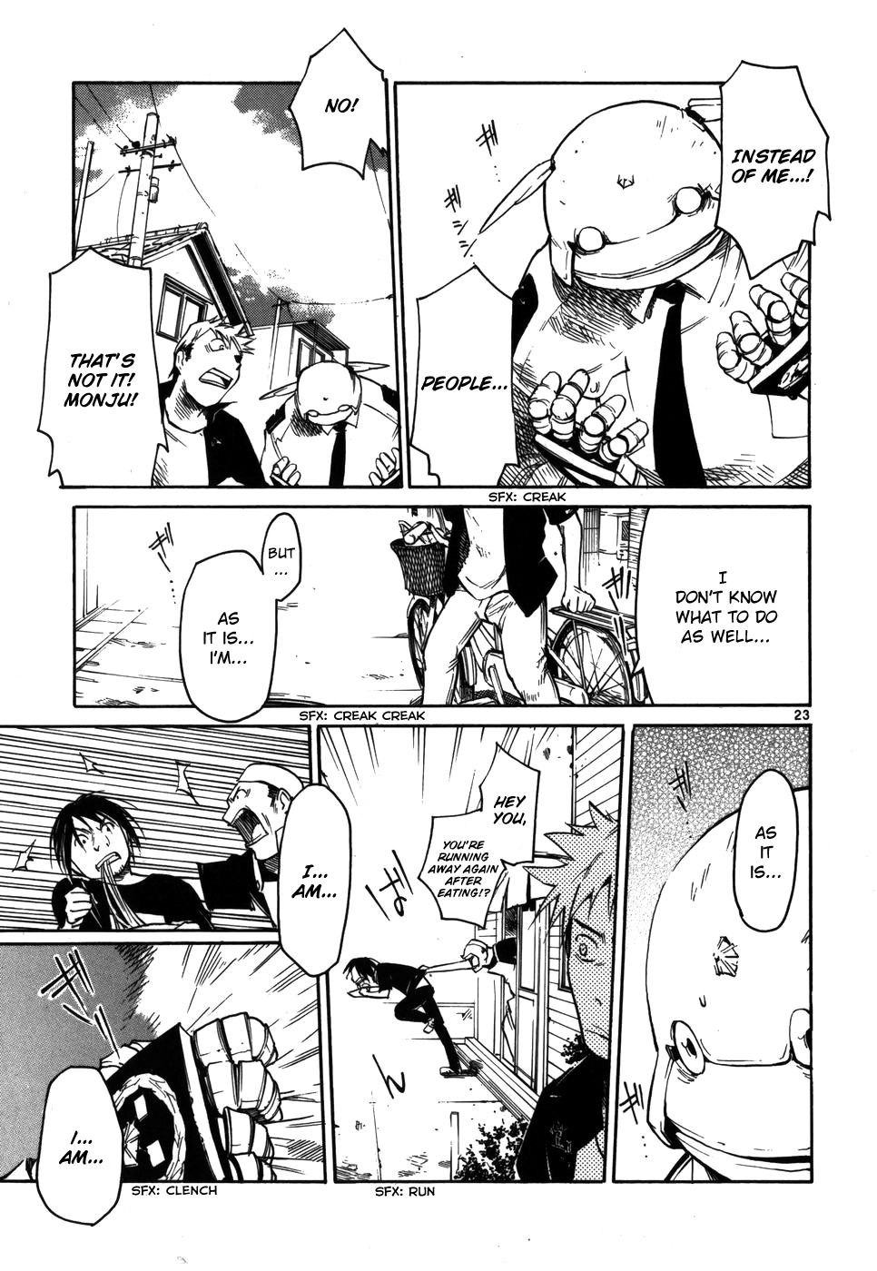 Seigi Keikan Monju Chapter 10 page 23 - Chapter 10: Broken Monju