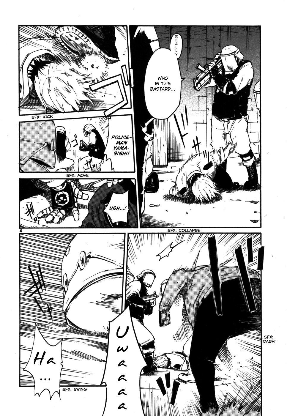 Seigi Keikan Monju Chapter 10 page 4 - Chapter 10: Broken Monju