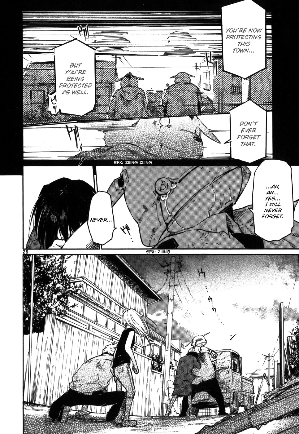 Seigi Keikan Monju Chapter 11 page 26 - Chapter 11: People - The Word That He Left And The Book Of The Accomplice.