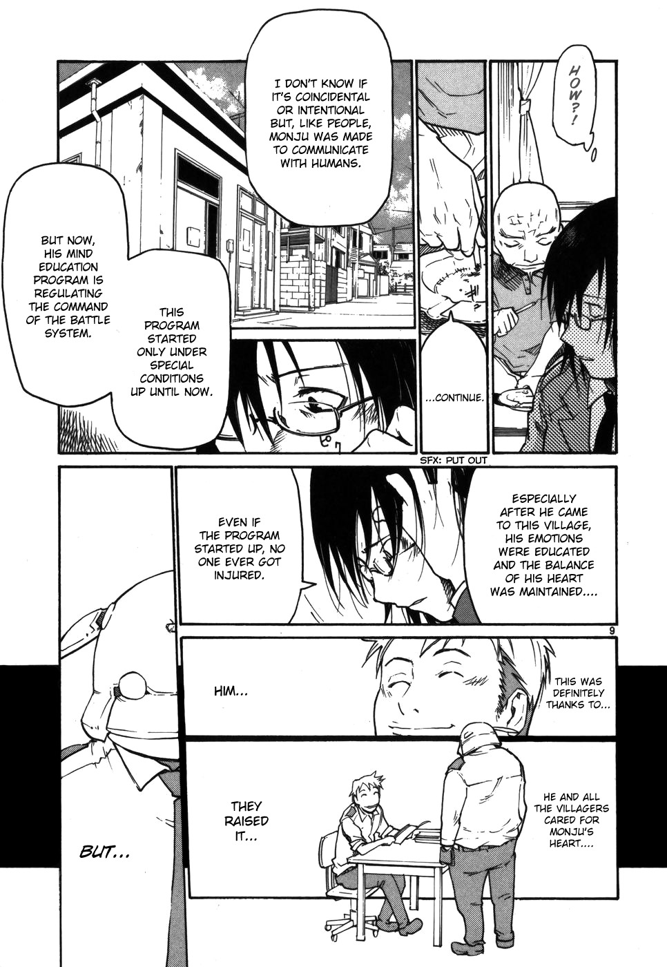 Seigi Keikan Monju Chapter 11 page 9 - Chapter 11: People - The Word That He Left And The Book Of The Accomplice.