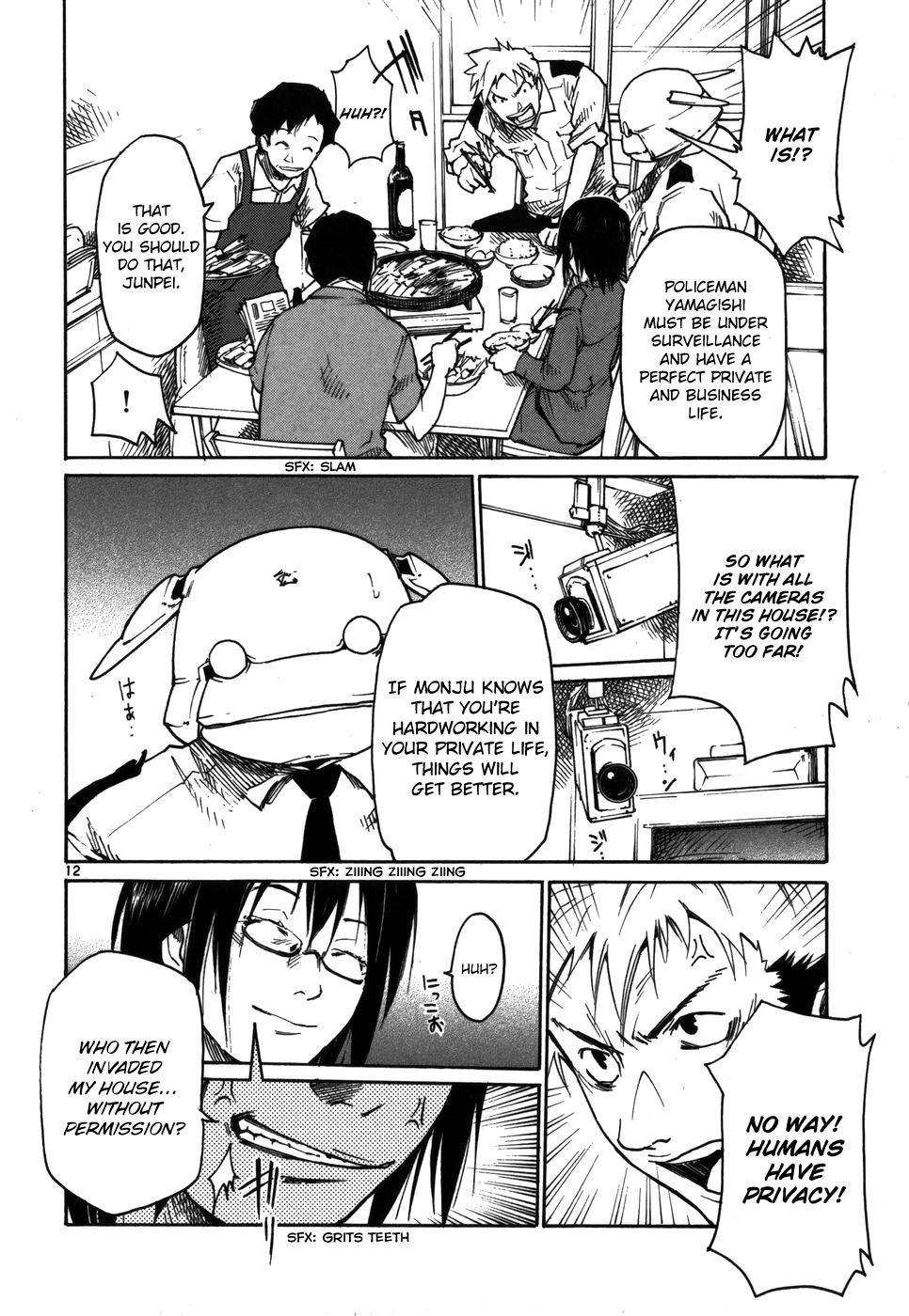 Seigi Keikan Monju Chapter 12 page 12 - Chapter 12: Policeman Yamagishi's Remodelling Plan