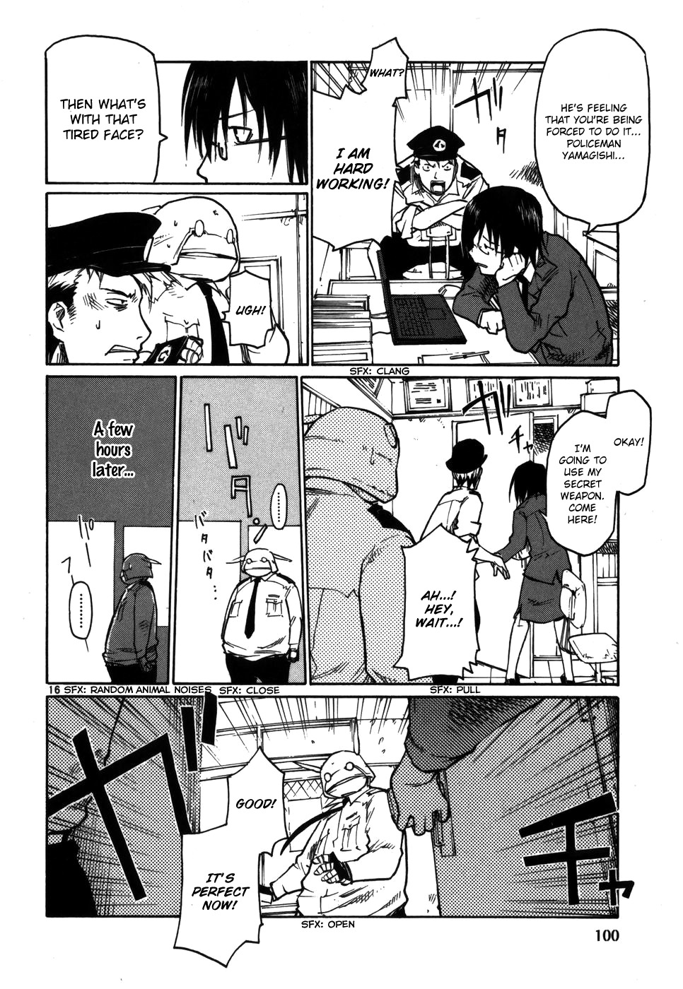 Seigi Keikan Monju Chapter 12 page 16 - Chapter 12: Policeman Yamagishi's Remodelling Plan