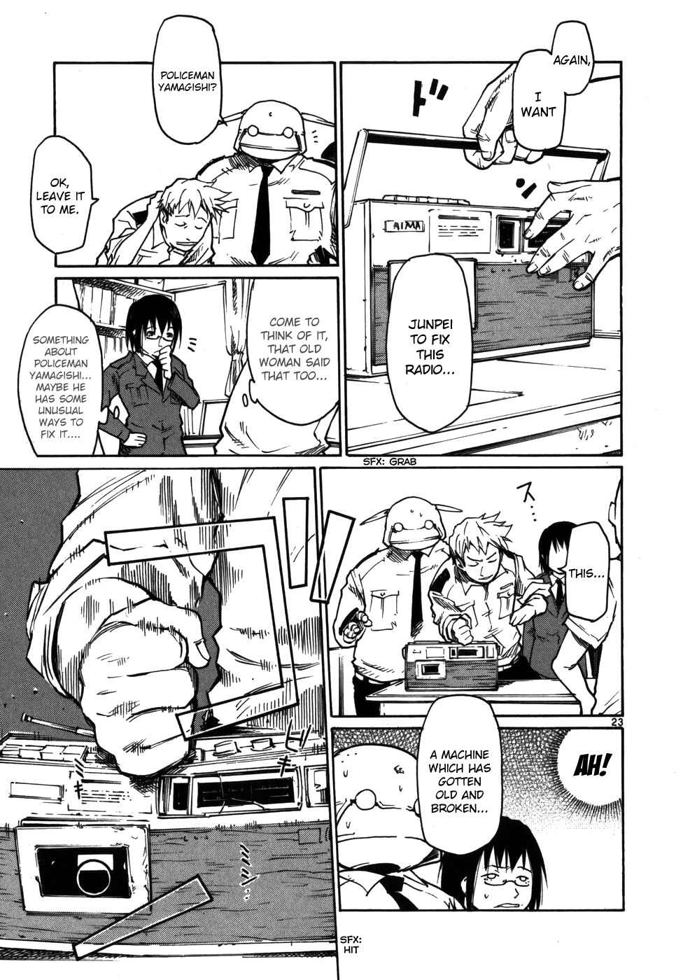 Seigi Keikan Monju Chapter 12 page 23 - Chapter 12: Policeman Yamagishi's Remodelling Plan