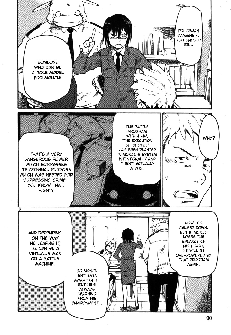 Seigi Keikan Monju Chapter 12 page 6 - Chapter 12: Policeman Yamagishi's Remodelling Plan