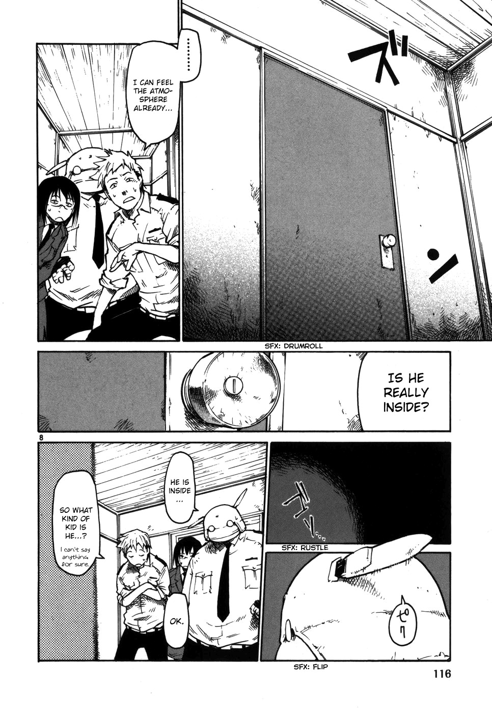 Seigi Keikan Monju Chapter 13 page 8 - Chapter 13: Socially Withdrawn Loner Kazuhiro