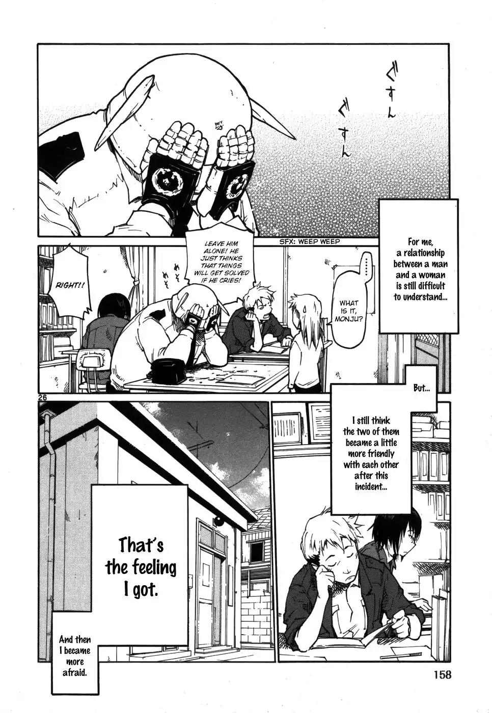 Seigi Keikan Monju Chapter 14 page 26 - Chapter 14: Yamagishi & Kamiya: Operation Impossible Love