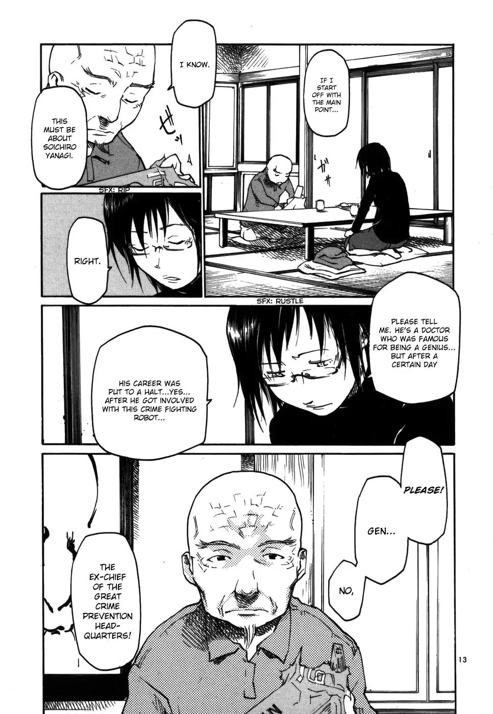 Seigi Keikan Monju Chapter 16 page 13 - Chapter 16: Soichiro Yanagi: His Sad Past