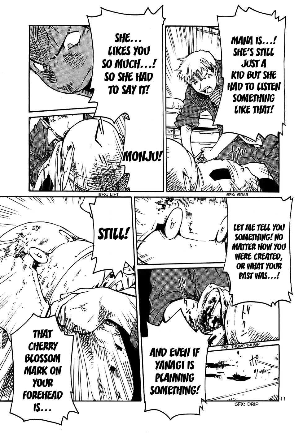 Seigi Keikan Monju Chapter 18 page 11 - Chapter 18: The Trap of Mitsuhori: The Special Forces Agent