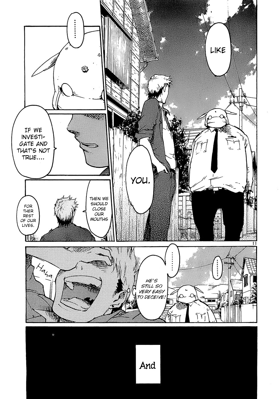 Seigi Keikan Monju Chapter 19 page 11 - Chapter 19: Kamiya of the Internet Kingdom