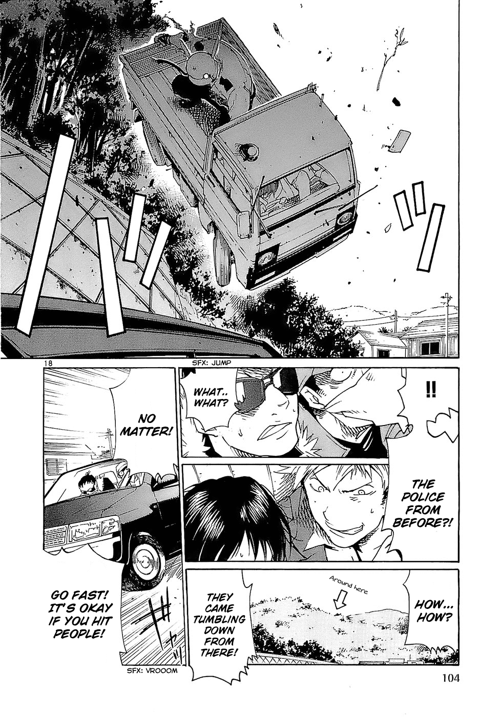 Seigi Keikan Monju Chapter 20 page 18 - Chapter 20: The Confusion and Depression of Policeman Yamagishi