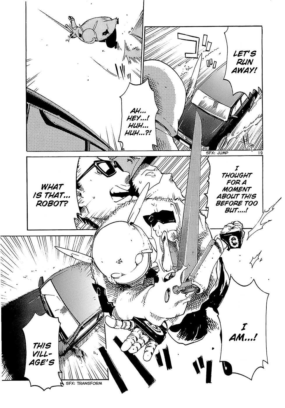 Seigi Keikan Monju Chapter 20 page 19 - Chapter 20: The Confusion and Depression of Policeman Yamagishi