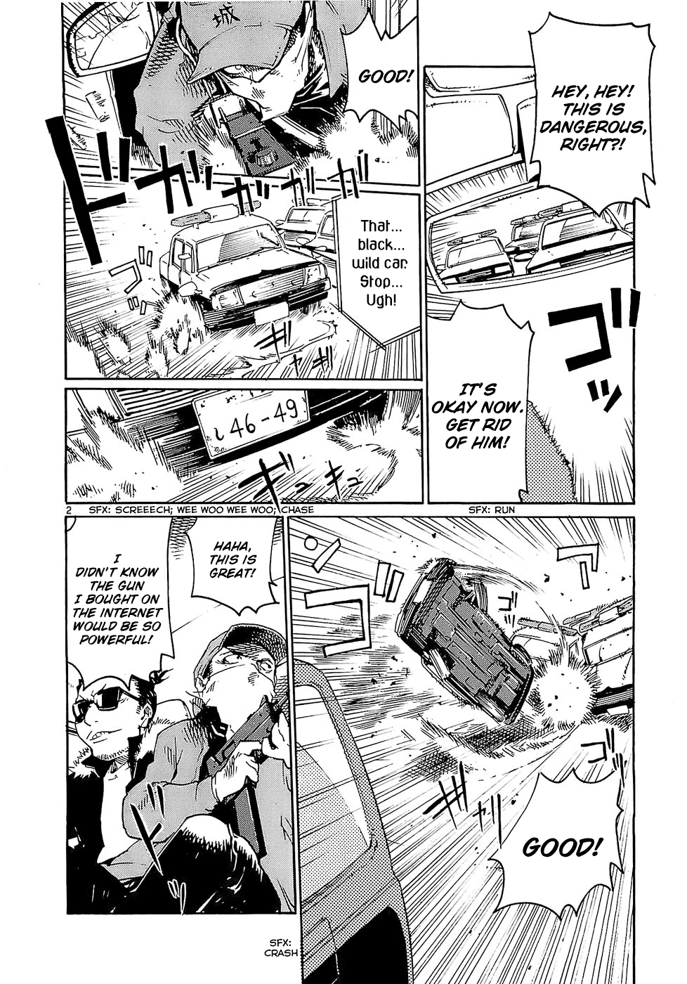 Seigi Keikan Monju Chapter 20 page 2 - Chapter 20: The Confusion and Depression of Policeman Yamagishi