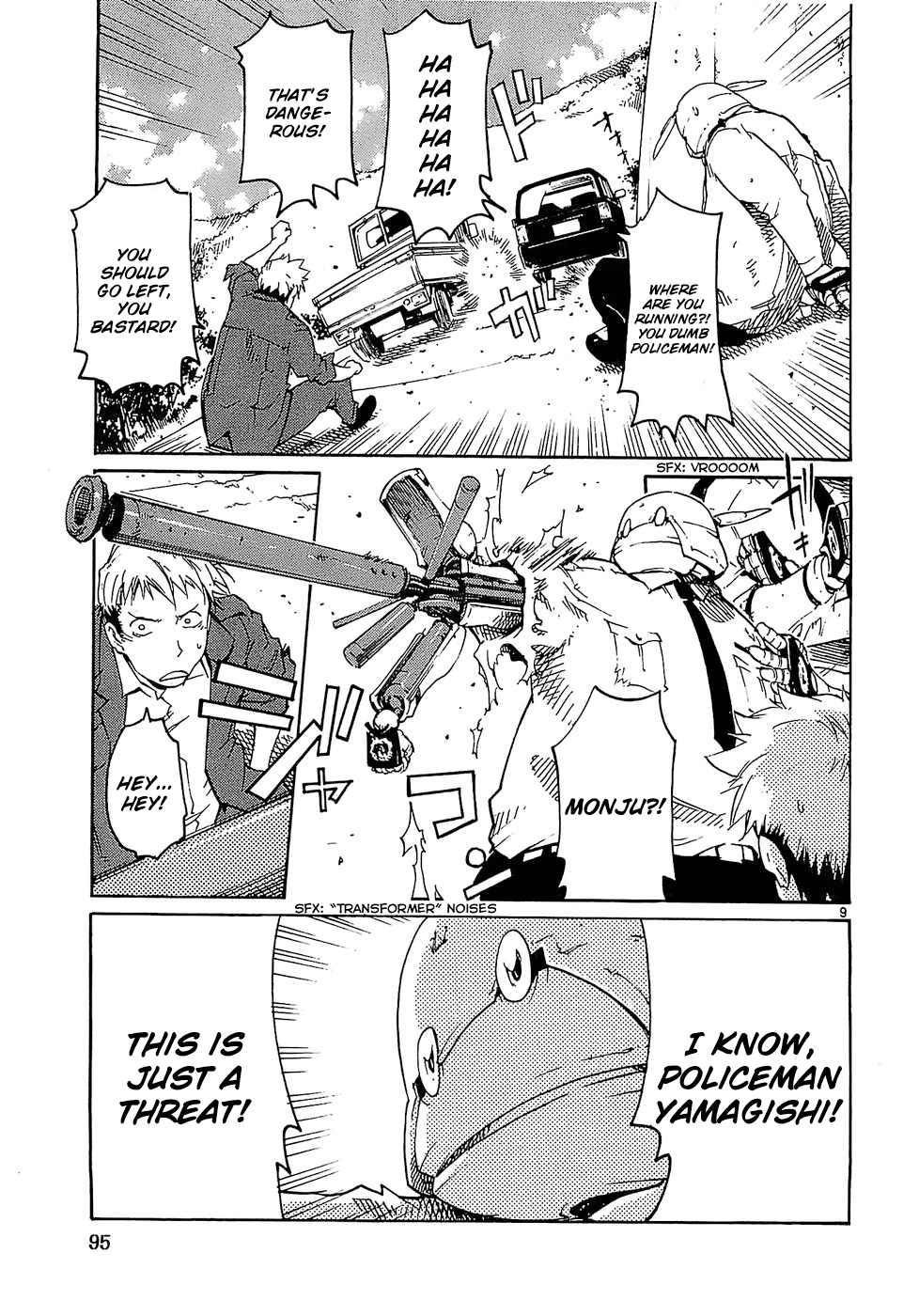 Seigi Keikan Monju Chapter 20 page 9 - Chapter 20: The Confusion and Depression of Policeman Yamagishi