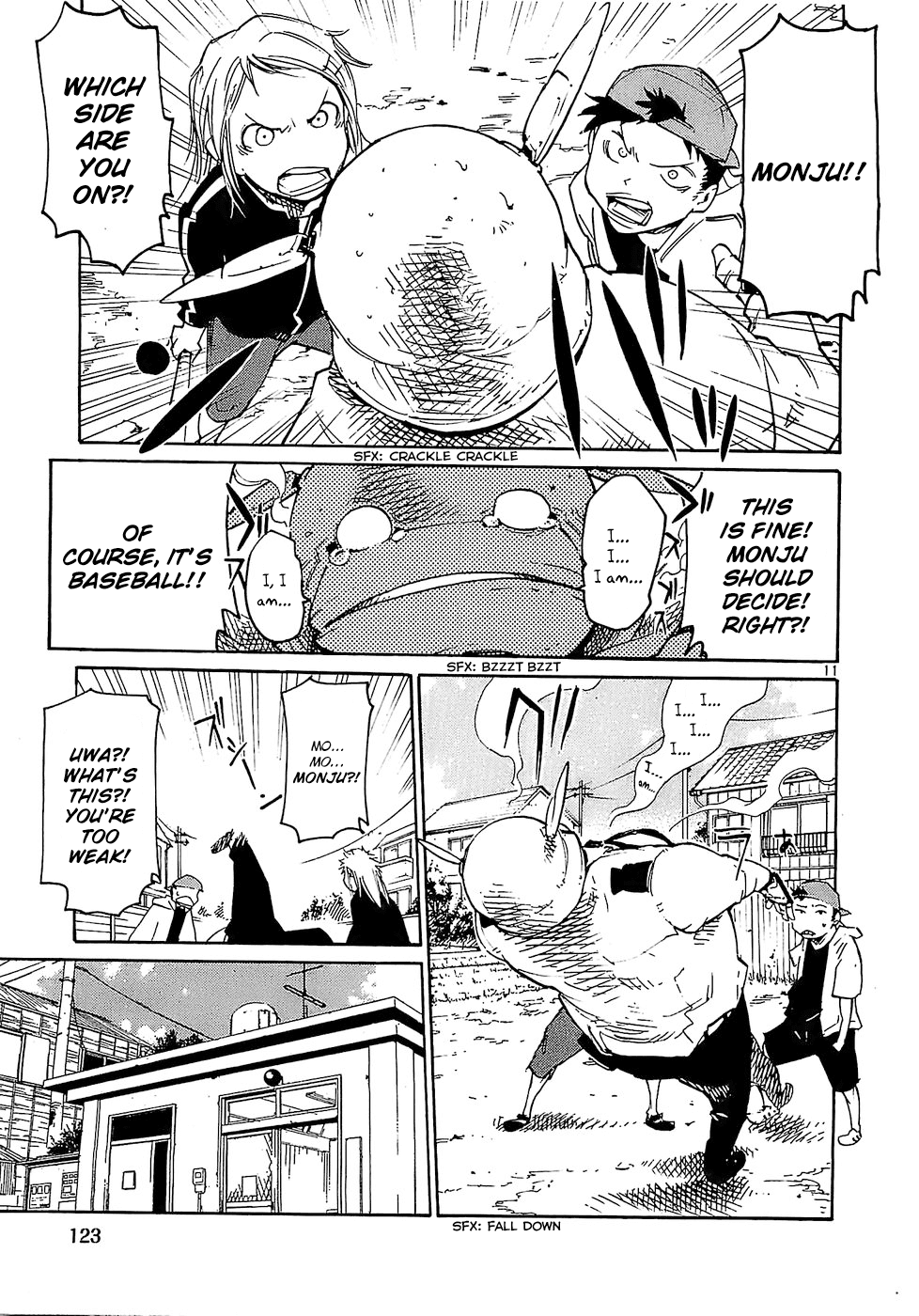 Seigi Keikan Monju Chapter 21 page 11 - Chapter 21: Monju, Who's Hated, His Tears and Anguish