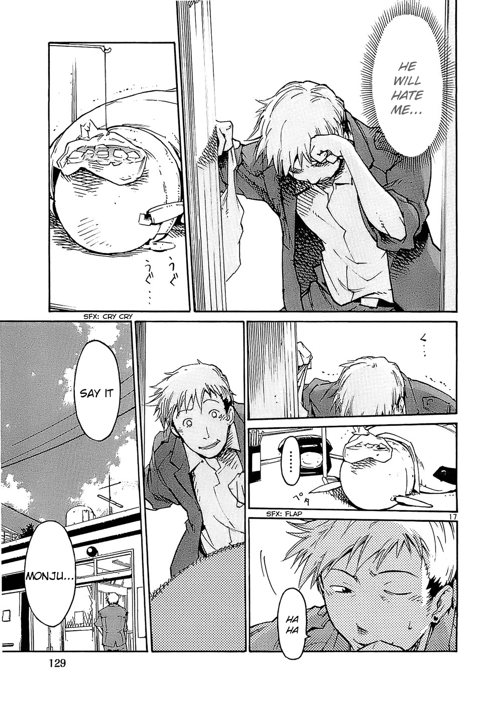 Seigi Keikan Monju Chapter 21 page 17 - Chapter 21: Monju, Who's Hated, His Tears and Anguish