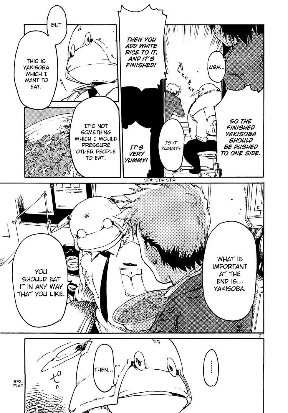 Seigi Keikan Monju Chapter 21 page 21 - Chapter 21: Monju, Who's Hated, His Tears and Anguish