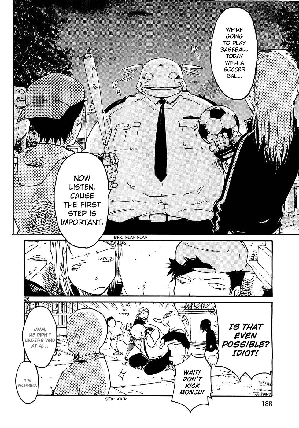 Seigi Keikan Monju Chapter 21 page 26 - Chapter 21: Monju, Who's Hated, His Tears and Anguish