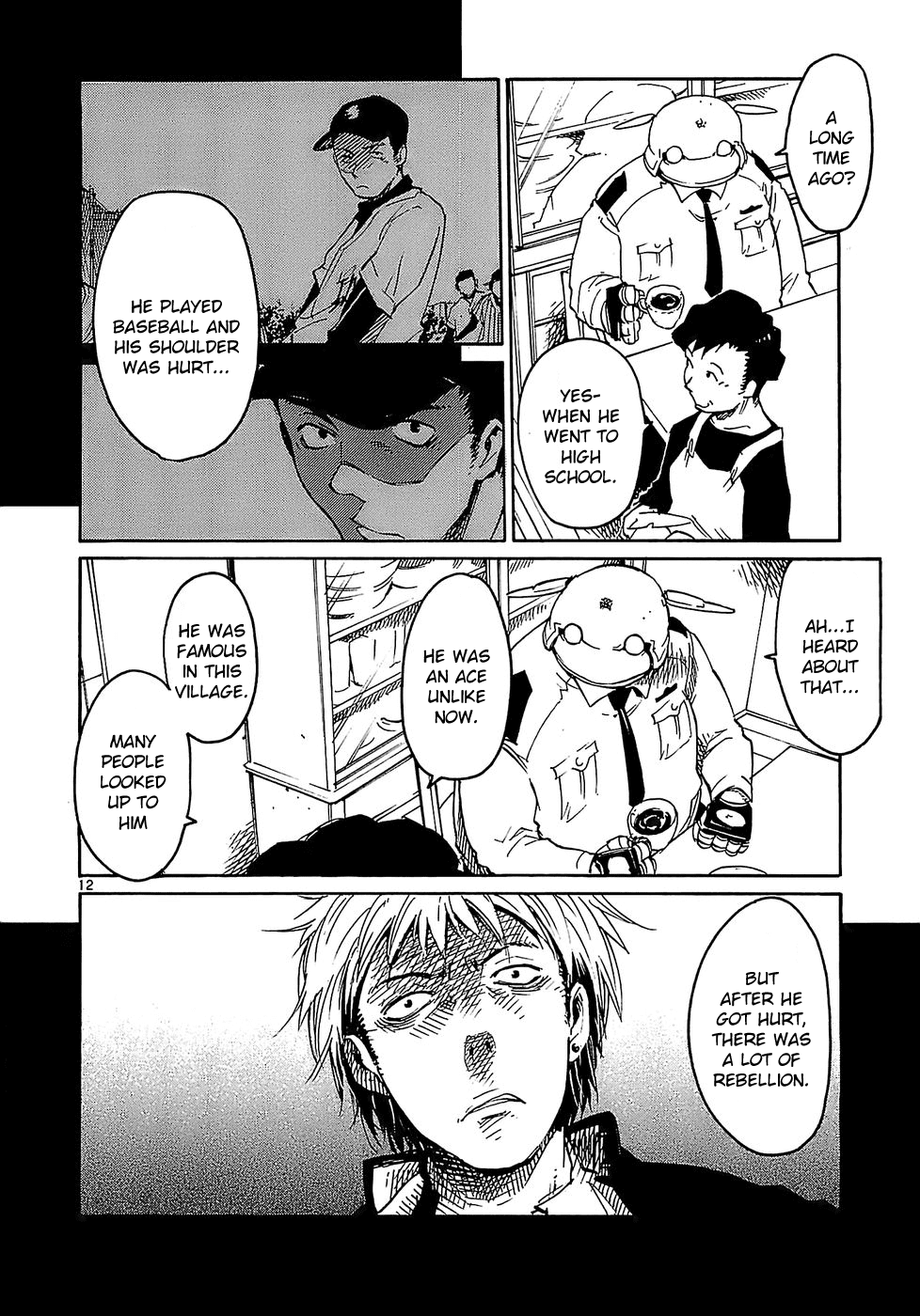 Seigi Keikan Monju Chapter 22 page 12 - Chapter 22: Mayhem of the Yamagishi Family