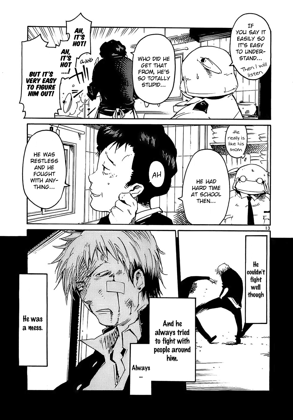 Seigi Keikan Monju Chapter 22 page 13 - Chapter 22: Mayhem of the Yamagishi Family