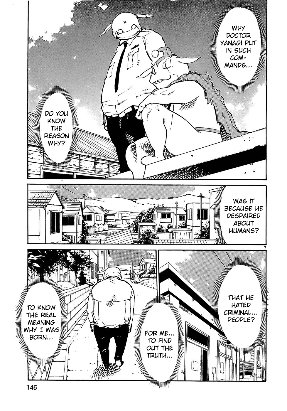Seigi Keikan Monju Chapter 22 page 7 - Chapter 22: Mayhem of the Yamagishi Family