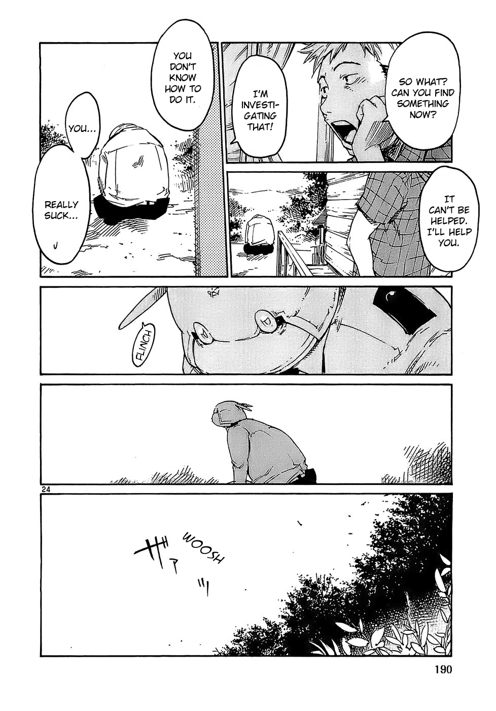 Seigi Keikan Monju Chapter 23 page 24 - Chapter 23: Doctor Yanagi's House, Hidden in Secret.