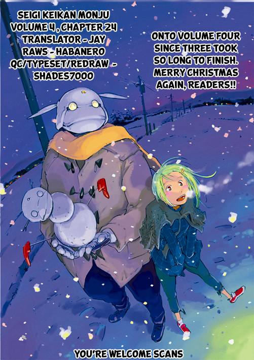 Seigi Keikan Monju Chapter 24 page 38 - Chapter 24: Red Monju of the Sleeping Forest