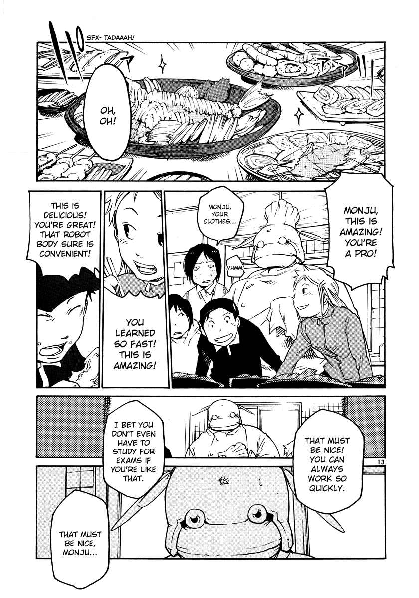 Seigi Keikan Monju Chapter 25 page 13 - Chapter 25: Monju's Cute Cook